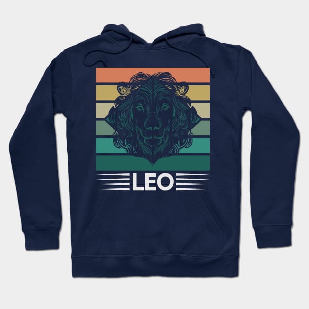 Leo Zodiac Sign Hoodie by Anonic